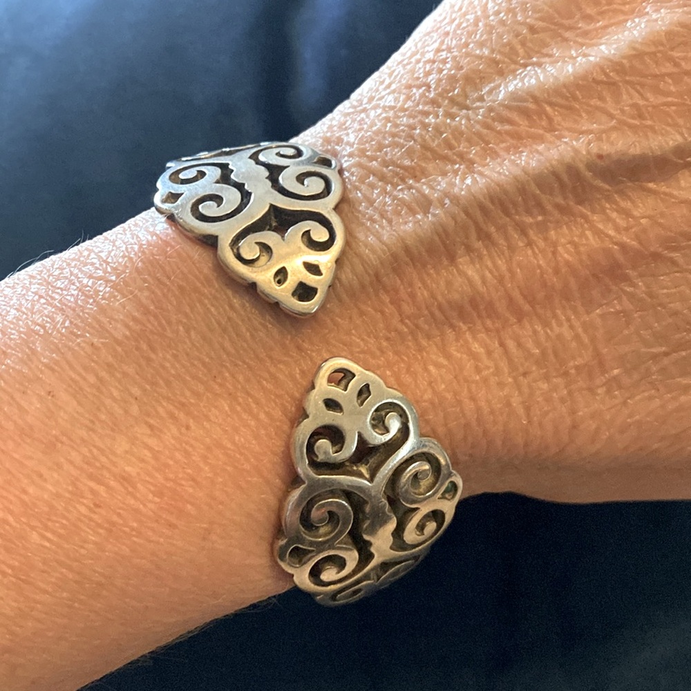 Brighton Vintage Hinged Cuff Bracelet